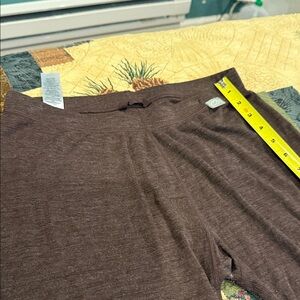 Brown women’s base layer pant